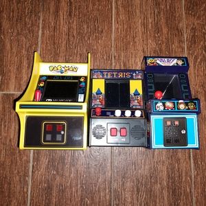 Mini Arcade Games Tetris Pac-Man Palace Arcade..
